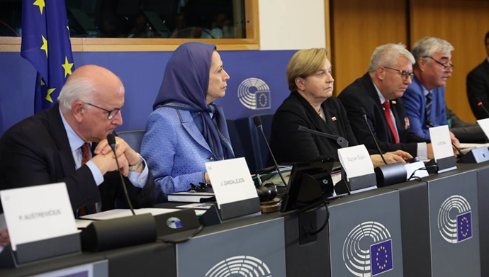 کنفرانس در پارلمان اروپا - استراسبورگ - ایران: سرکوب در داخل، جنگ‌افروزی و تروریسم در خارج