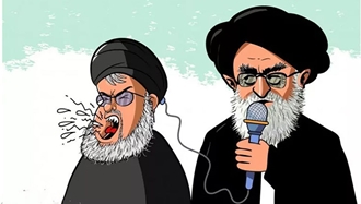 حسن نصرالله بلندگوی خامنه‌ای... 