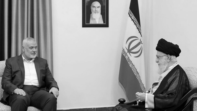 دیدار اسماعیل هنیه رئیس دفتر سیاسی حماس با خامنه‌ای در تهران