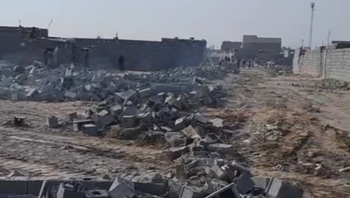  نیروهای نظامی و تخریب دهها منزل از مردم بلوچ