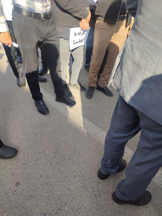 مشهد - اعتراض پرستاران فوریتهای پزشکی به اضافه‌کاری اجباری - ۷آذر