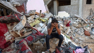 ویرانی در غزه و... 