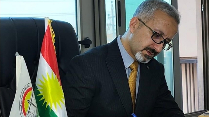 سهراب رحمتی عضو کانون وکلای اقلیم کردستان عراق