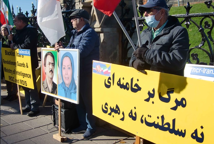 اتاوا - تظاهرات ایرانیان آزاده در همبستگی با قیام سراسری مردم ایران -۱۳آبان ۱۴۰۲