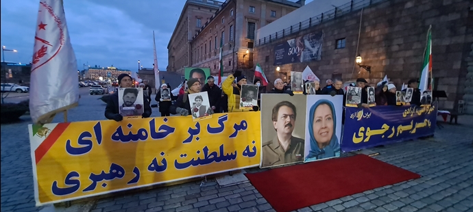 استکهلم - تظاهرات ایرانیان آزاده در همبستگی با قیام سراسری مردم ایران - ۲۰آبان