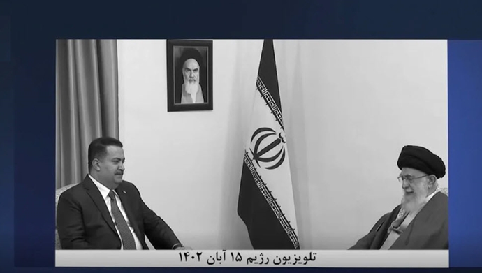دیدار نخست‌وزیر عراق با خامنه‌ای پس از دیدارش با بلینکن در بغداد