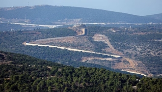 مرز بین لبنان و اسراییل - عکس از رویترز