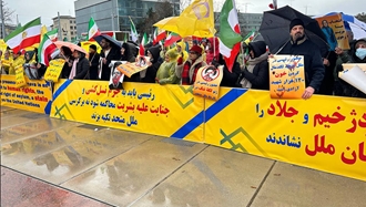 تظاهرات ایرانیان آزاده در ژنو - ۲۲آذر ۱۴۰۲