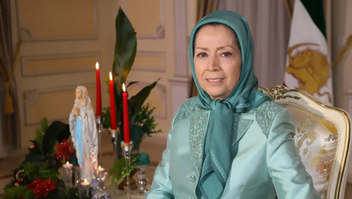 خانم مریم رجوی رئیس جمهور برگزیده مقاومت ایران 