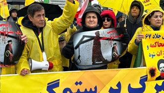 تظاهرات ایرانیان آزاده در ژنو، پیروزی مقاومت و لغو سفر رئیسی جلاد -۲۲آذر ۱۴۰۲