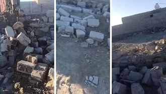 تخریب خانه‌های هموطنان محروم بلوچ درمهرستان در استان سیستان و بلوچستان