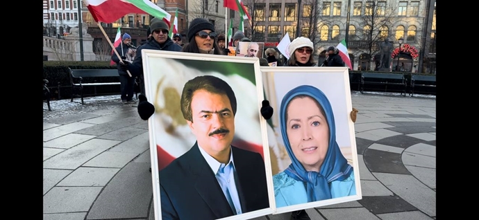 اسلو - تظاهرات ایرانیان آزاده در همبستگی با قیام سراسری مردم ایران - ۱۱آذر