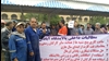 تجمع اعتراضی کارگران پالایشگاه نفت آبادان