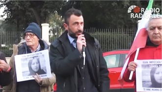 تظاهرات در مقابل سفارت حکومت آخوندی در رم