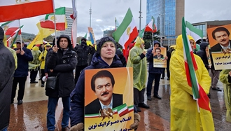 تظاهرات ایرانیان در ژنو پیروزی مقاومت و لغو سفر رئیسی جلاد -۲۲آذر ۱۴۰۲