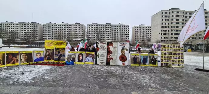 -استکهلم سوئد - آکسیون و تظاهرات ایرانیان آزاده مقابل دادگاه دژخیم حمید نوری - 6