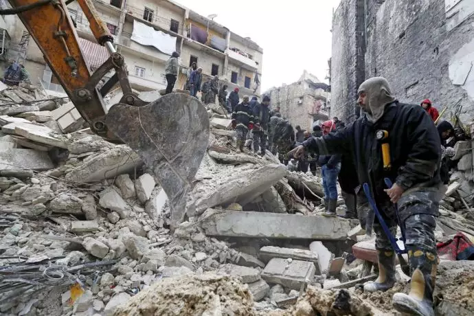 تصاویری از زلزله ۷.۸ریشتری در ترکیه و سوریه - 11