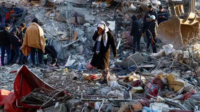 تصاویری از زلزله ۷.۸ریشتری در ترکیه و سوریه - 18