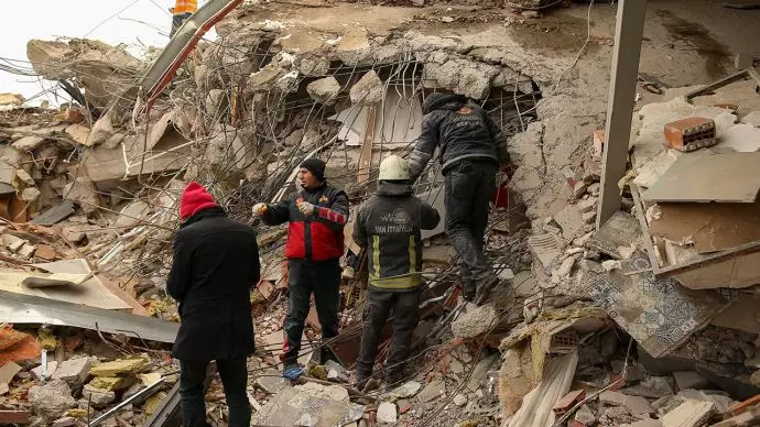 تصاویری از زلزله ۷.۸ریشتری در ترکیه و سوریه - 9