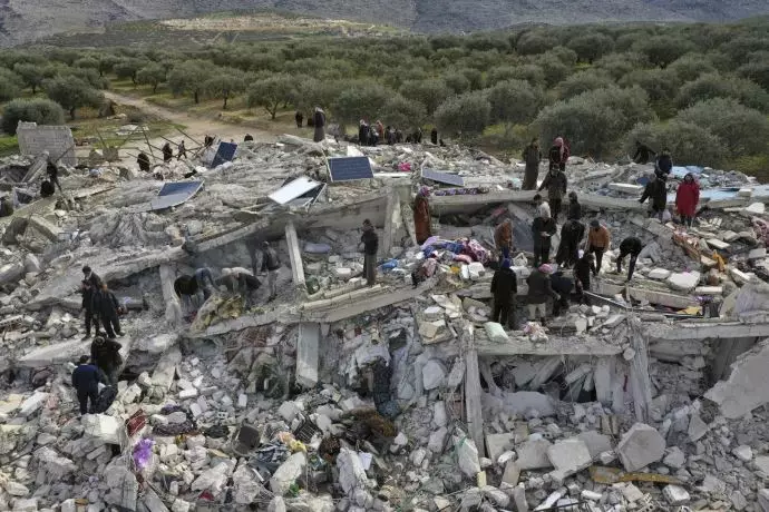 تصاویری از زلزله ۷.۸ریشتری در ترکیه و سوریه - 2