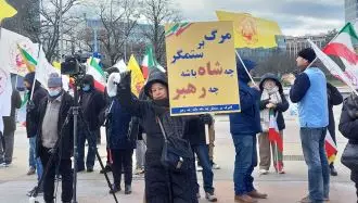 ژنو - آکسیون ایرانیان آزاده و هواداران سازمان مجاهدین