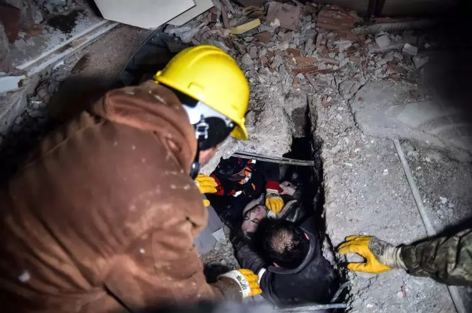 تصاویری از زلزله ۷.۸ریشتری در ترکیه و سوریه - 14