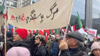 تظاهرات ایرانیان آزاده در بروکسل