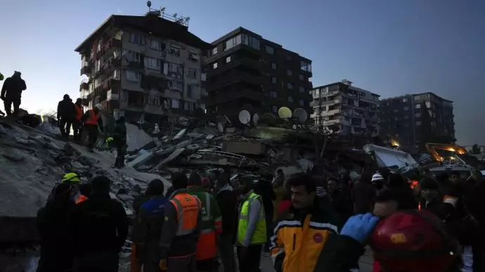 تصاویری از زلزله ۷.۸ریشتری در ترکیه و سوریه - 12