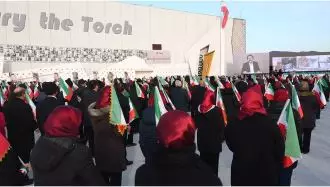 گرامیداشت سالگرد انقلاب ضدسلطنتی مردم ایران در اشرف۳ - بهمن ۱۴۰۱