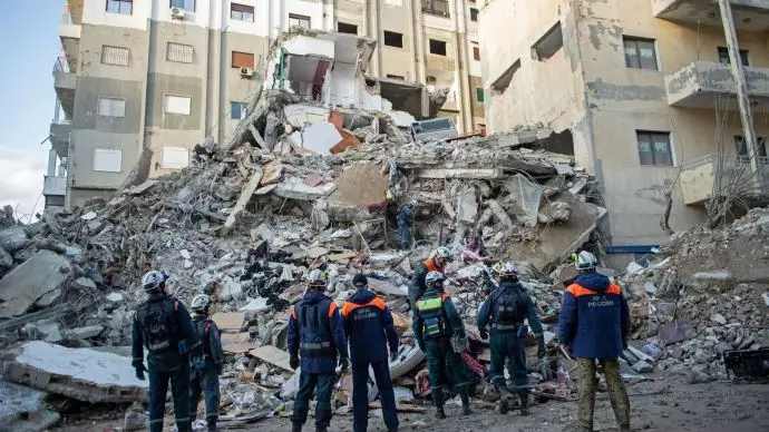 تصاویری از زلزله ۷.۸ریشتری در ترکیه و سوریه - 0