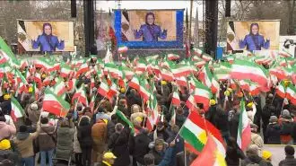 پاریس - تظاهرات پرشکوه ایرانیان‌ آزاده و هواداران سازمان مجاهدین در سالگرد انقلاب ضدسلطنتی