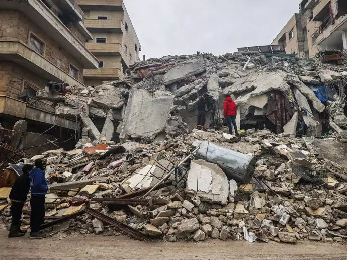 تصاویری از زلزله ۷.۸ریشتری در ترکیه و سوریه - 13