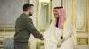 دیدار وزیر خارجه عربستان با زلنسکی در کی‌یف