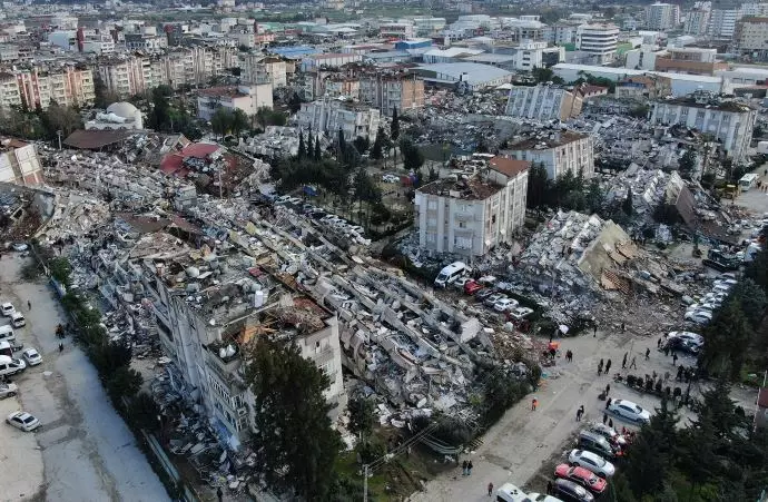 تصاویری از زلزله ۷.۸ریشتری در ترکیه و سوریه - 7