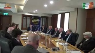 دوبلین - ایرلند - کنفرانس با حضور اعضای سنا و پارلمان ایرلند 