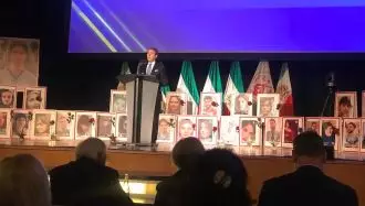  لینکلن بلومفیلد - کنفرانس در تورنتور کانادا - «انقلاب دموکراتیک ایران قیامی برای آزادی و دموکراسی»
