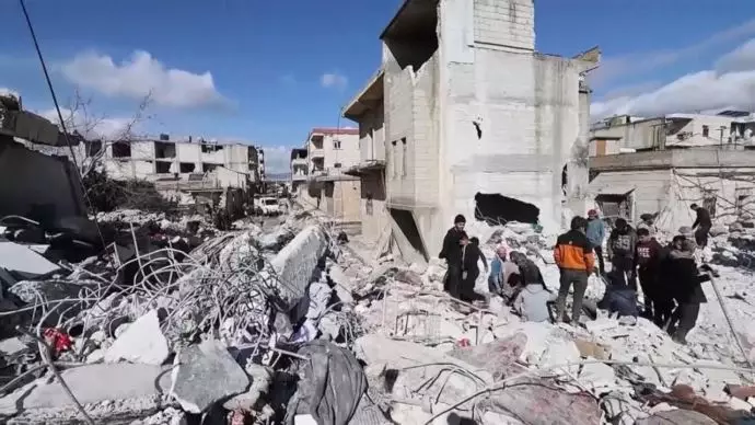 تصاویری از زلزله ۷.۸ریشتری در ترکیه و سوریه - 1