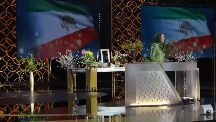 سخنرانی خانم مریم رجوی در مراسم نوروزی و تحویل سال نو