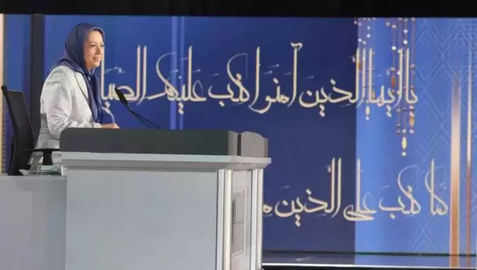 سخنرانی خانم مریم رجوی - افطار رمضان با مجاهدین در اشرف۳