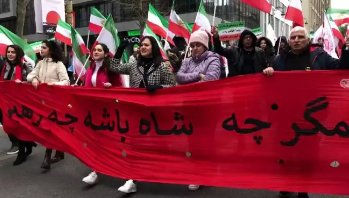 تظاهرات ایرانیان آزاده در بروکسل ـ ۲۹اسفند ۱۴۰۱