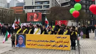 راهپیمایی و تظاهرات ایرانیان آزاده در بروکسل