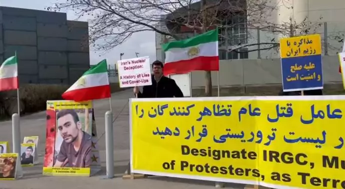 -آکسیون ایرانیان آزاده در وین در همبستگی با قیام سراسری مردم ایران - 2