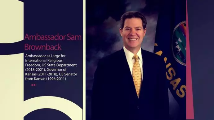 سناتور سام براون‌بک: سفیر آمریکا برای آزادی مذهبی (۲۰۲۱)، فرماندار آرکانزاس (۲۰۱۸) 
