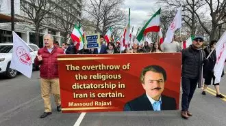 راهپیمایی ایرانیان پس از اجلاس واشنگتن