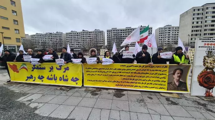 استکهلم سوئد - آکسیون ایرانیان آزاده همزمان با برگزاری دادگاه استیناف دژخیم حمید نوری - ۲فروردین - 13