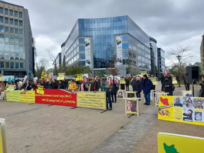 -تظاهرات ایرانیان آزاده و هواداران سازمان مجاهدین در بروکسل - 2