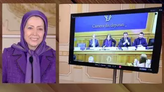 کنفرانس «نقشه‌مسیر به سوی جمهوری دموکراتیک در ایران» در سالن لااستامپای پارلمان ایتالیا