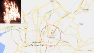 مهاباد-تهاجم و انفجار در فرماندهی انتظامی شهرستان مهاباد