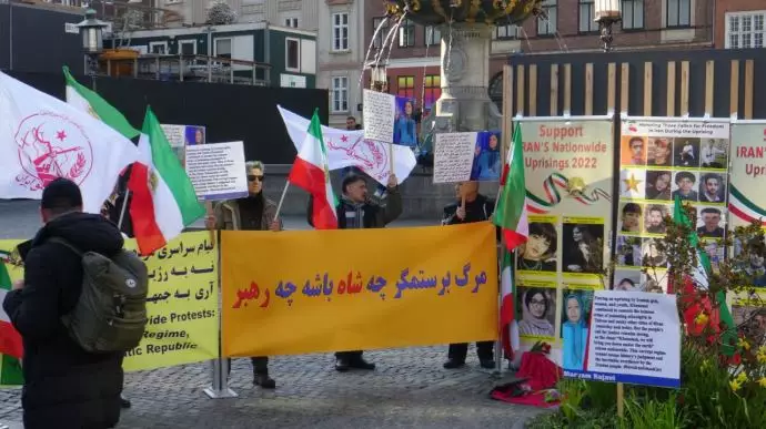 کپنهاک - آکسیون ایرانیان آزاده و هواداران مجاهدین خلق ایران در حمایت از قیام سراسری مردم ایران - 5