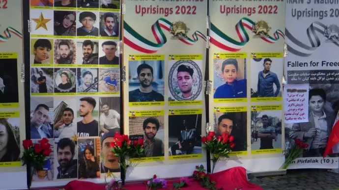 کپنهاک - آکسیون ایرانیان آزاده و هواداران مجاهدین خلق ایران در حمایت از قیام سراسری مردم ایران - 3